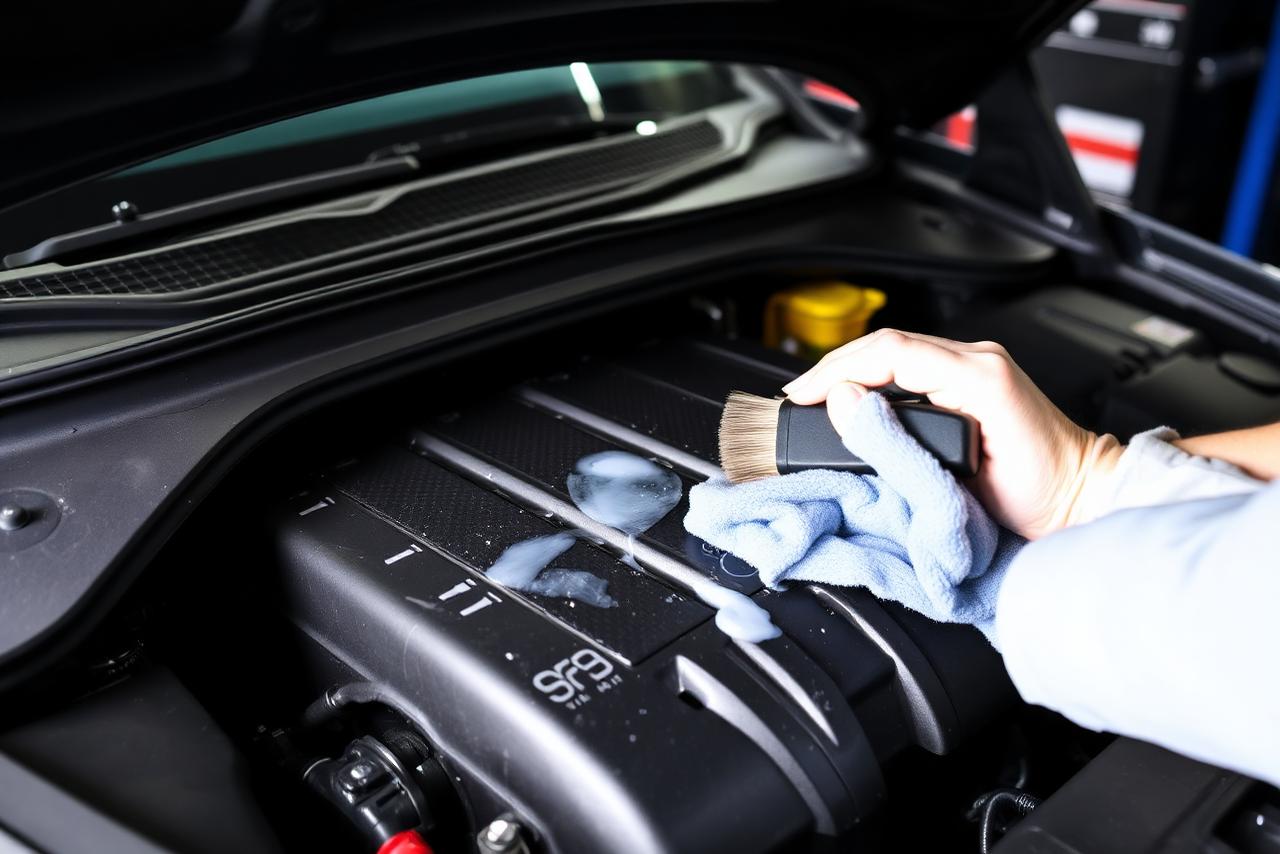 Engine Detailing service visual