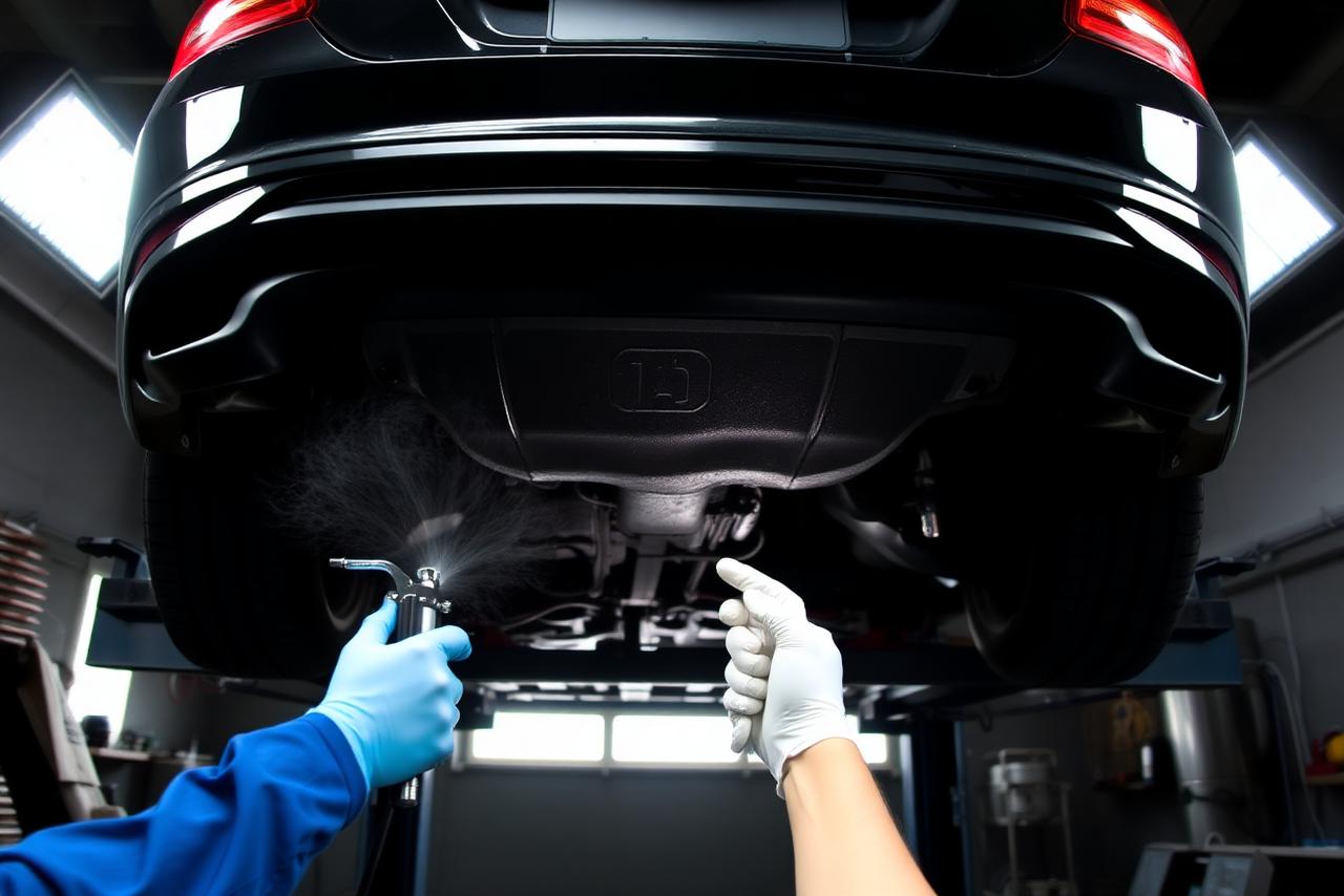 Underbody Rubber Paint service visual